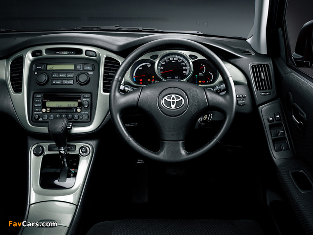 Toyota Kluger Hybrid 2005–07 wallpapers (640 x 480)