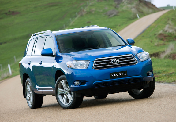 Toyota Kluger 2007–10 pictures