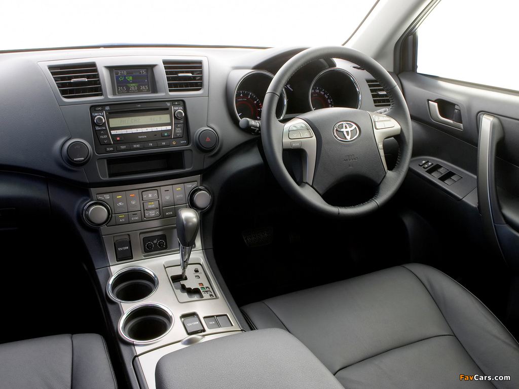 Toyota Kluger 2007–10 pictures (1024 x 768)