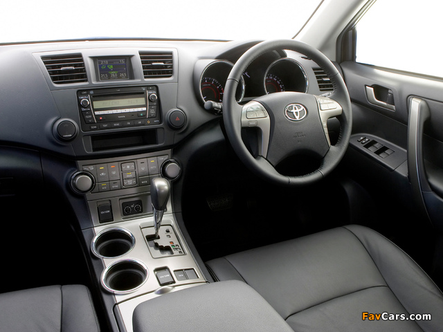 Toyota Kluger 2007–10 pictures (640 x 480)