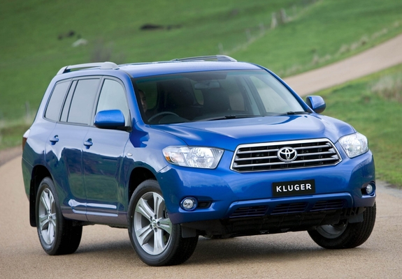 Toyota Kluger 2007–10 wallpapers