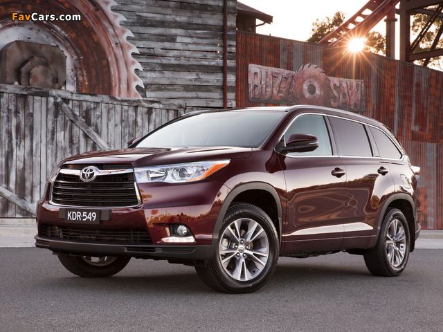Toyota Kluger 2014 wallpapers (640 x 480)