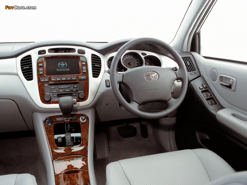 Toyota Kluger AU-spec 2003–07 wallpapers (800 x 600)