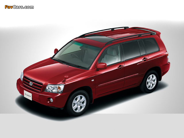 Toyota Kluger 2003–07 wallpapers (640 x 480)