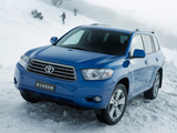 Toyota Kluger 2007–10 wallpapers