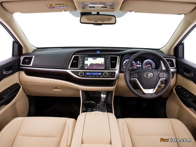 Toyota Kluger 2014 wallpapers (640 x 480)