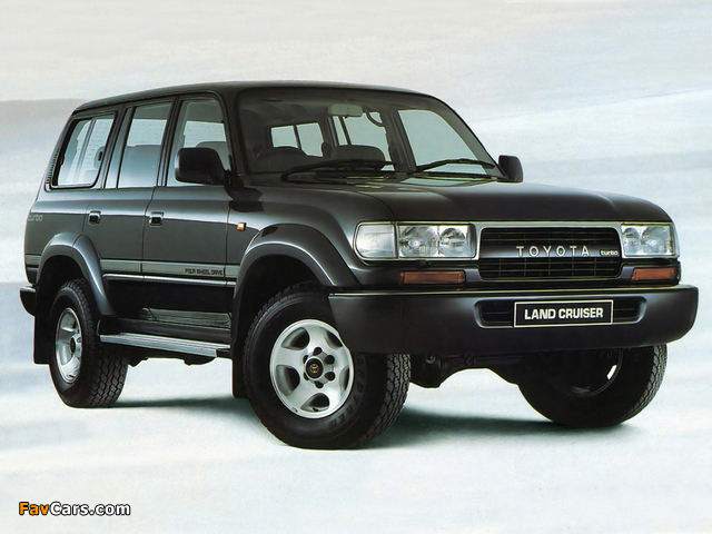 Images of Toyota Land Cruiser Amazon VX (HDJ81V) 1989–94 (640 x 480)