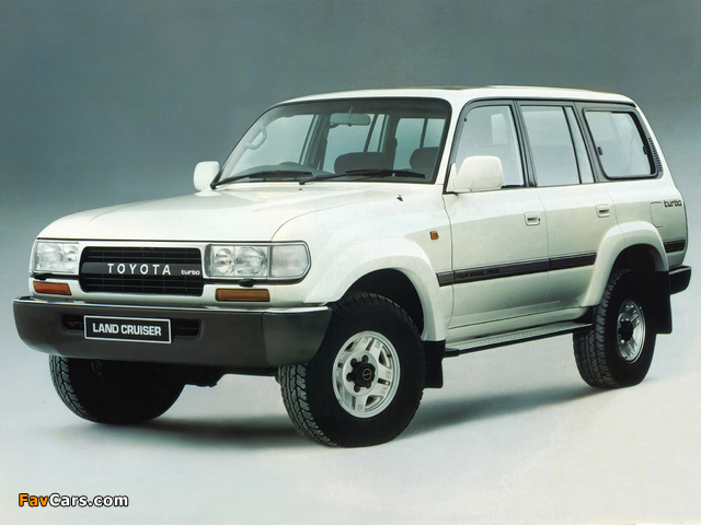 Images of Toyota Land Cruiser Amazon VX (HDJ81V) 1989–94 (640 x 480)