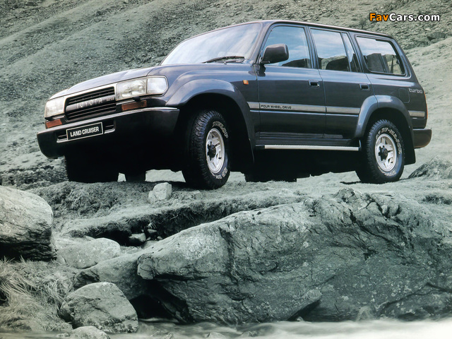 Toyota Land Cruiser Amazon VX (HDJ81V) 1989–94 images (640 x 480)