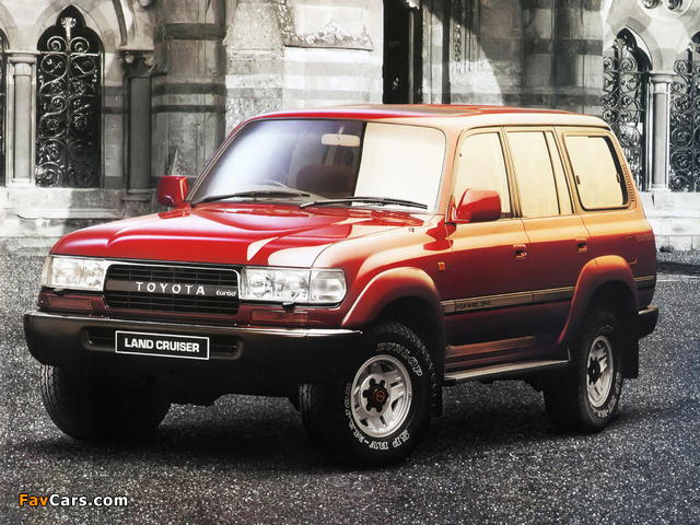Toyota Land Cruiser Amazon VX (HDJ81V) 1989–94 photos (640 x 480)