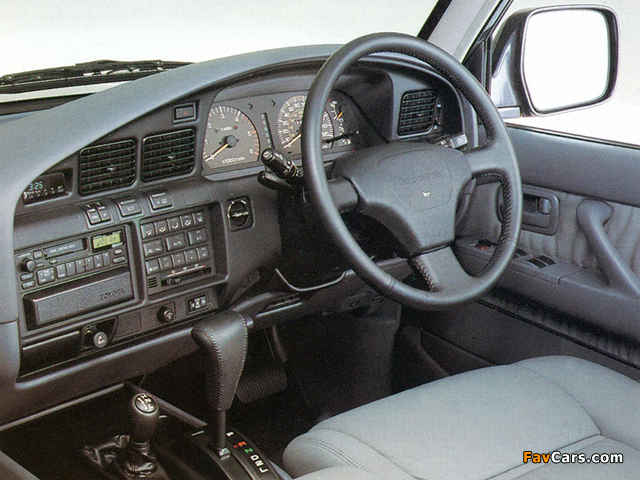 Toyota Land Cruiser Amazon VX (HDJ81V) 1989–94 wallpapers (640 x 480)