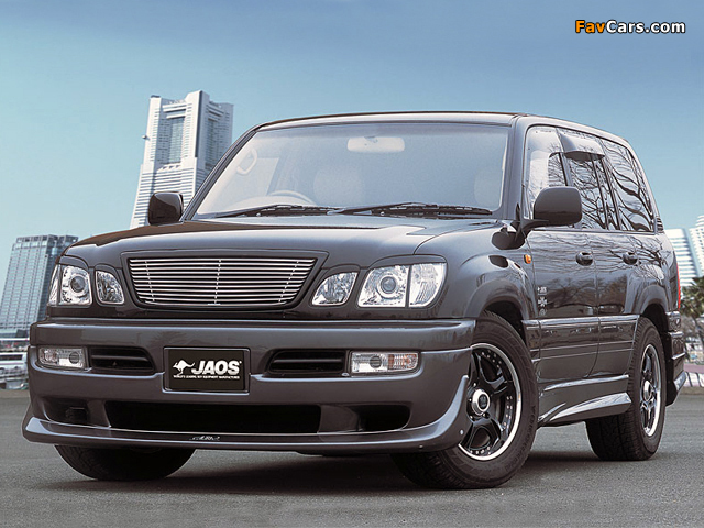 JAOS Toyota Land Cruiser Cygnus (UZJ100W) 1998–2003 pictures (640 x 480)
