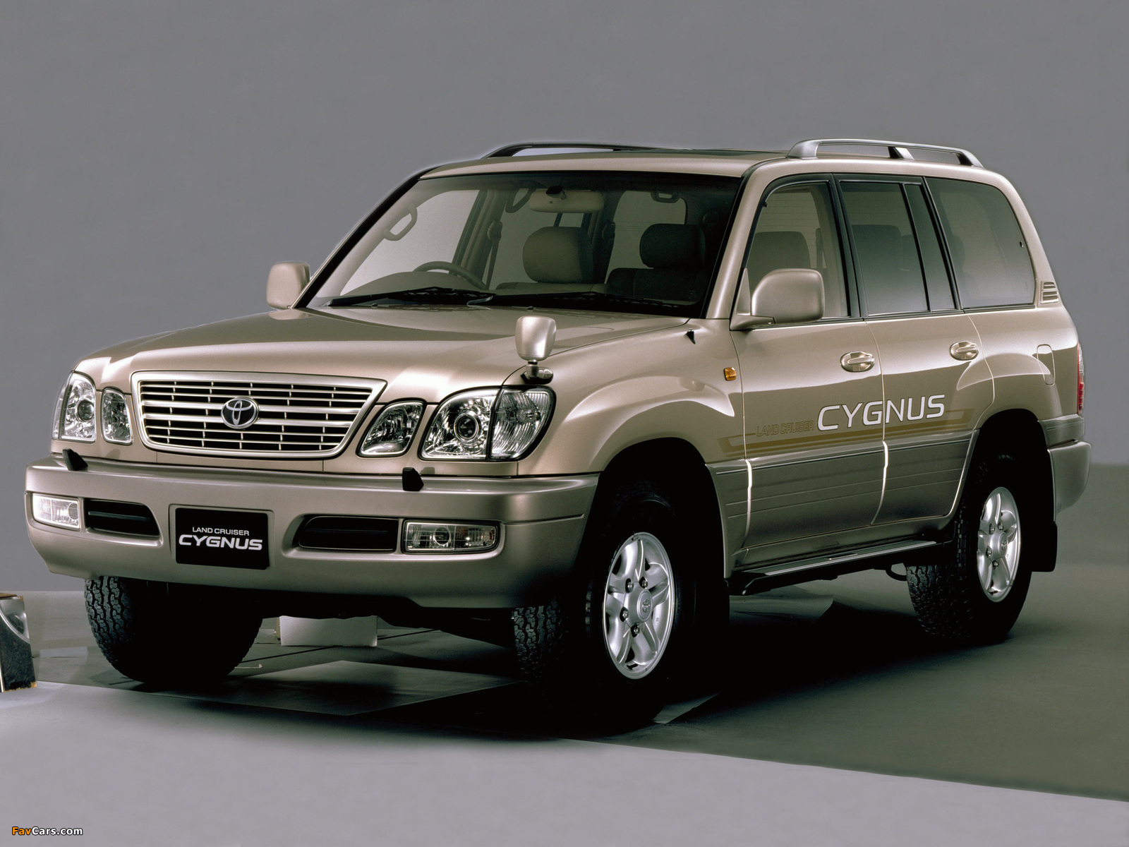 Toyota Land Cruiser Cygnus (UZJ100W) 1998–2003 wallpapers (1600 x 1200)