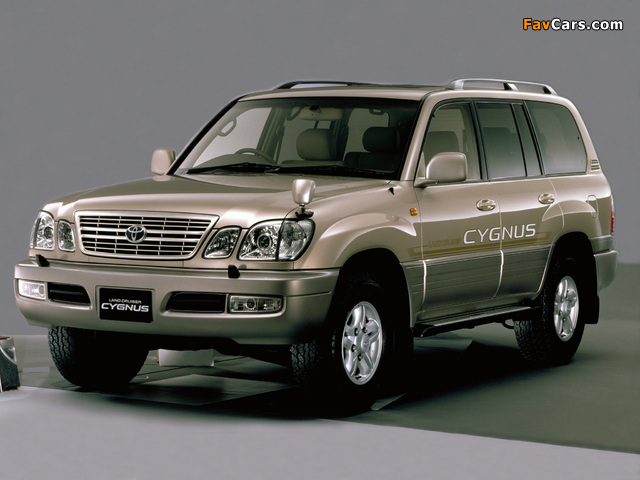 Toyota Land Cruiser Cygnus (UZJ100W) 1998–2003 wallpapers (640 x 480)
