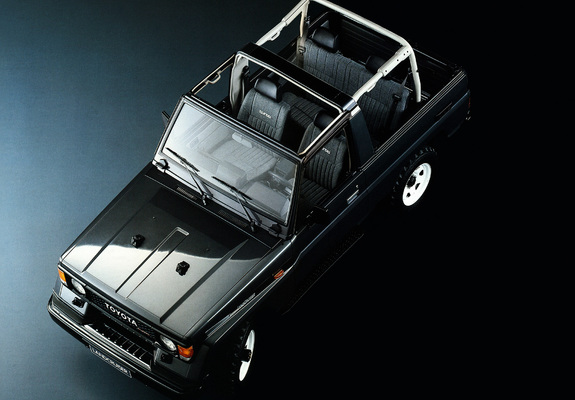 Photos of Toyota Land Cruiser II Canvas Top (LJ71) 1985–90