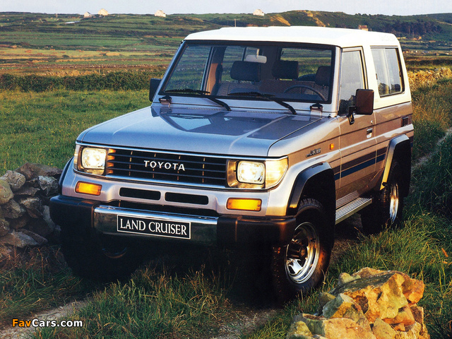 Photos of Toyota Land Cruiser II (LJ73) 1990–96 (640 x 480)