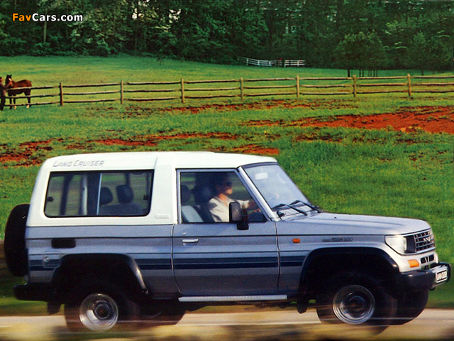 Toyota Land Cruiser II (LJ73) 1990–96 images (640 x 480)