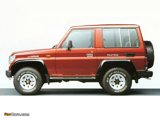 Toyota Land Cruiser II (LJ71G) 1990–96 photos (640 x 480)