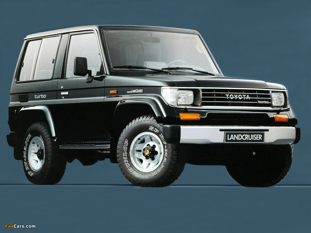 Toyota Land Cruiser II (LJ71G) 1990–96 photos (1024 x 768)