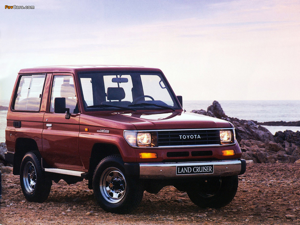 Toyota Land Cruiser II (LJ71G) 1990–96 photos (1024 x 768)