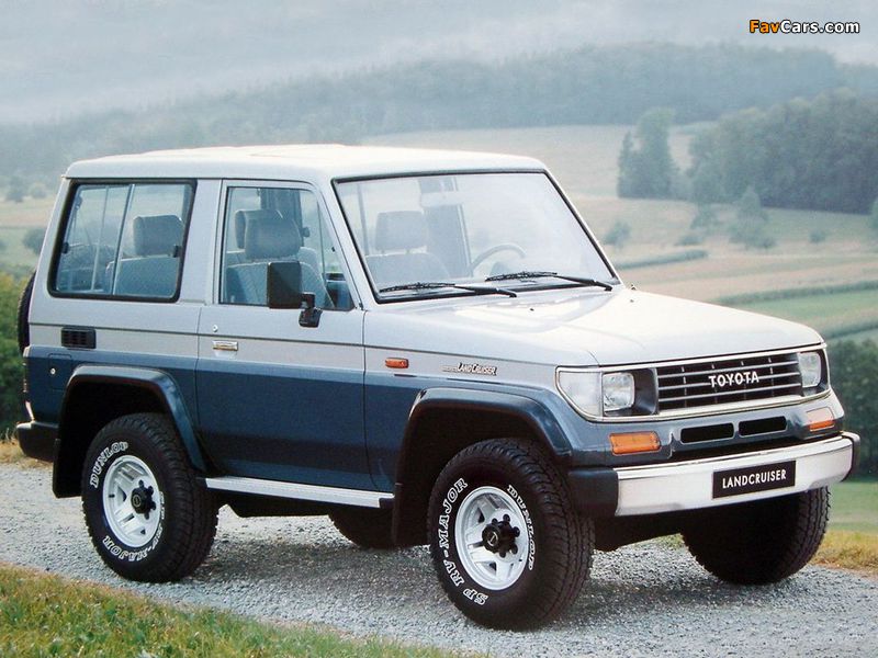 Toyota Land Cruiser II (LJ71G) 1990–96 wallpapers (800 x 600)