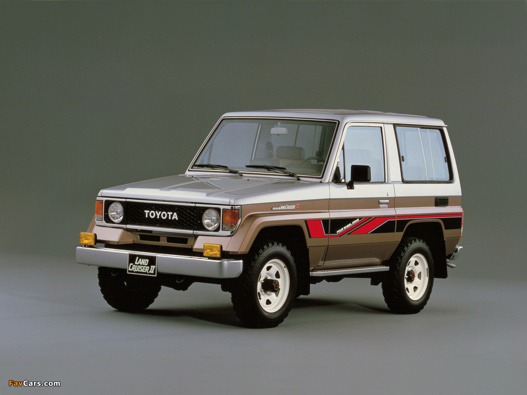 Toyota Land Cruiser II (LJ71) 1985–90 pictures (1024 x 768)