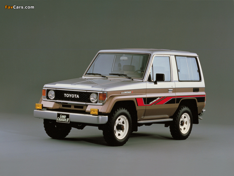 Toyota Land Cruiser II (LJ71) 1985–90 pictures (800 x 600)