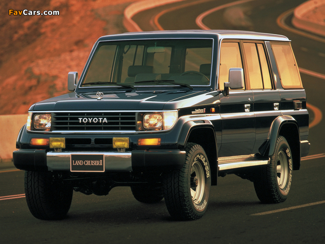 Toyota Land Cruiser II (J78G) 1990–96 images (640 x 480)