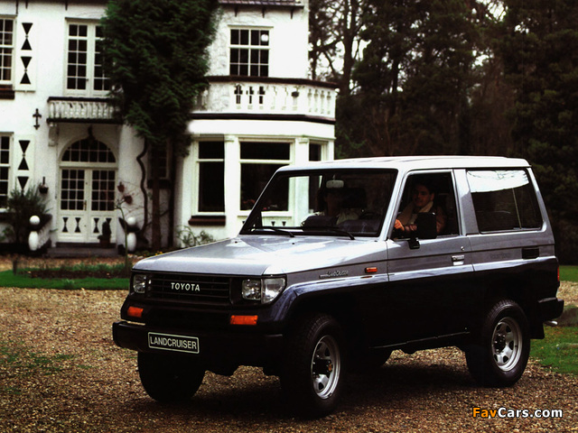 Toyota Land Cruiser II (LJ71G) 1990–96 pictures (640 x 480)