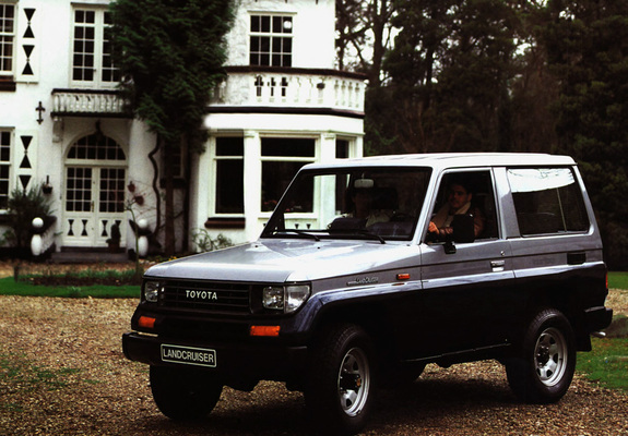 Toyota Land Cruiser II (LJ71G) 1990–96 pictures