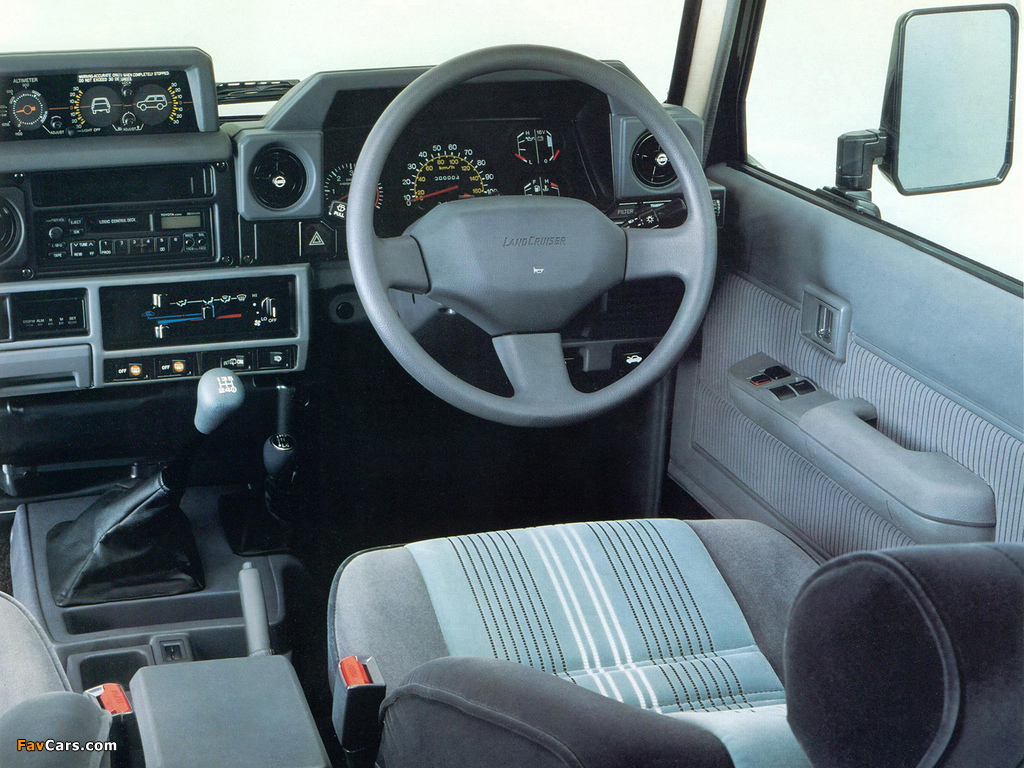 Toyota Land Cruiser II UK-spec (J71G) 1990–96 wallpapers (1024 x 768)