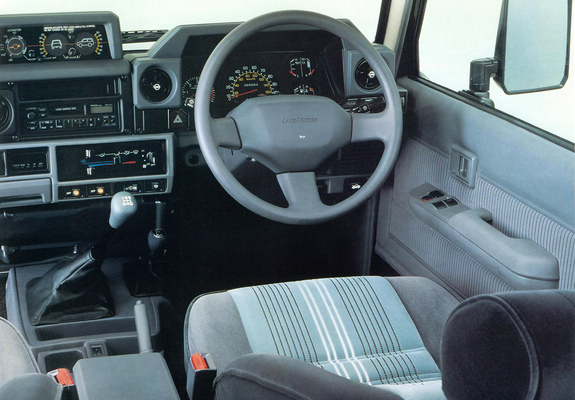 Toyota Land Cruiser II UK-spec (J71G) 1990–96 wallpapers