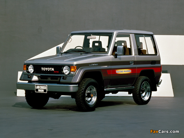 Images of Toyota Land Cruiser Prado (LJ71G) 1984–90 (640 x 480)