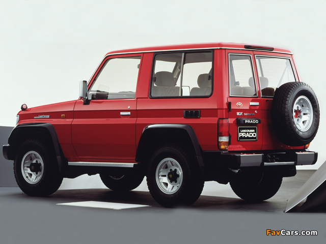 Images of Toyota Land Cruiser Prado (LJ71G) 1990–96 (640 x 480)