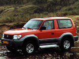 Images of Toyota Land Cruiser 90 3-door (J90W) 1996–99