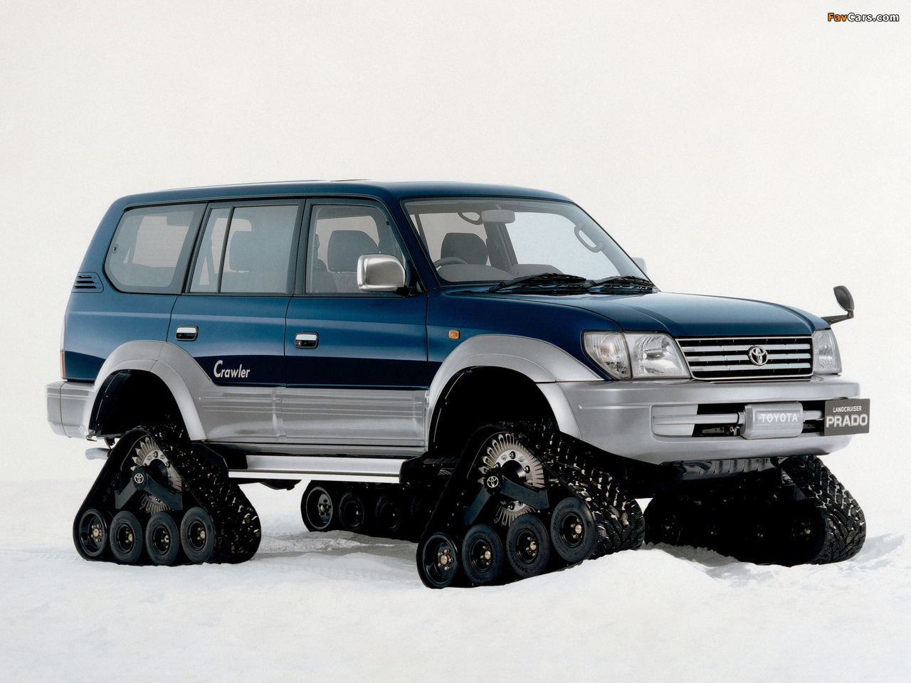 Images of Crawler Toyota Land Cruiser Prado 5-door (J95W) 1999–2002 (1280 x 960)