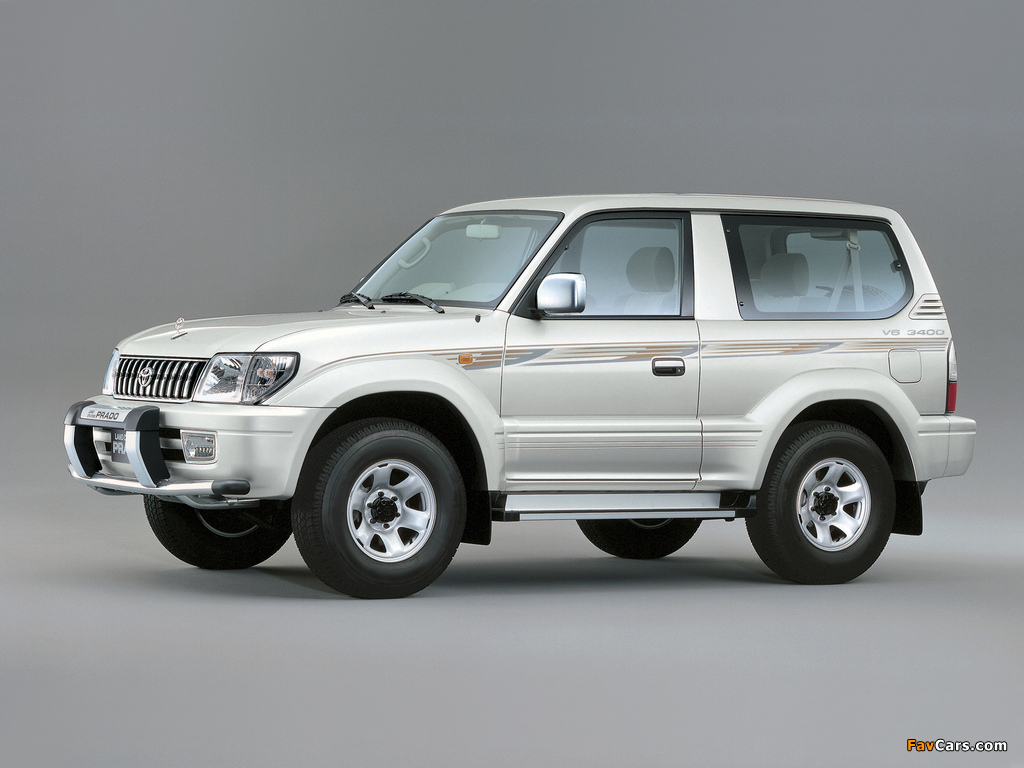 Images of Toyota Land Cruiser Prado 3-door UAE-spec (J90W) 1999–2002 (1024 x 768)