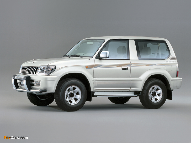 Images of Toyota Land Cruiser Prado 3-door UAE-spec (J90W) 1999–2002 (800 x 600)