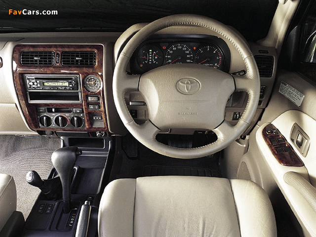 Images of Toyota Land Cruiser Prado 5-door ZA-spec (J95W) 1999–2002 (640 x 480)