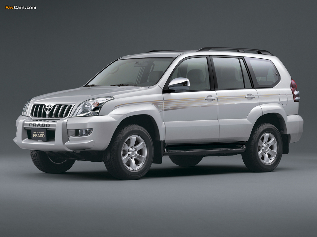 Images of Toyota Land Cruiser Prado 5-door UAE-spec (J120W) 2003–09 (1024 x 768)