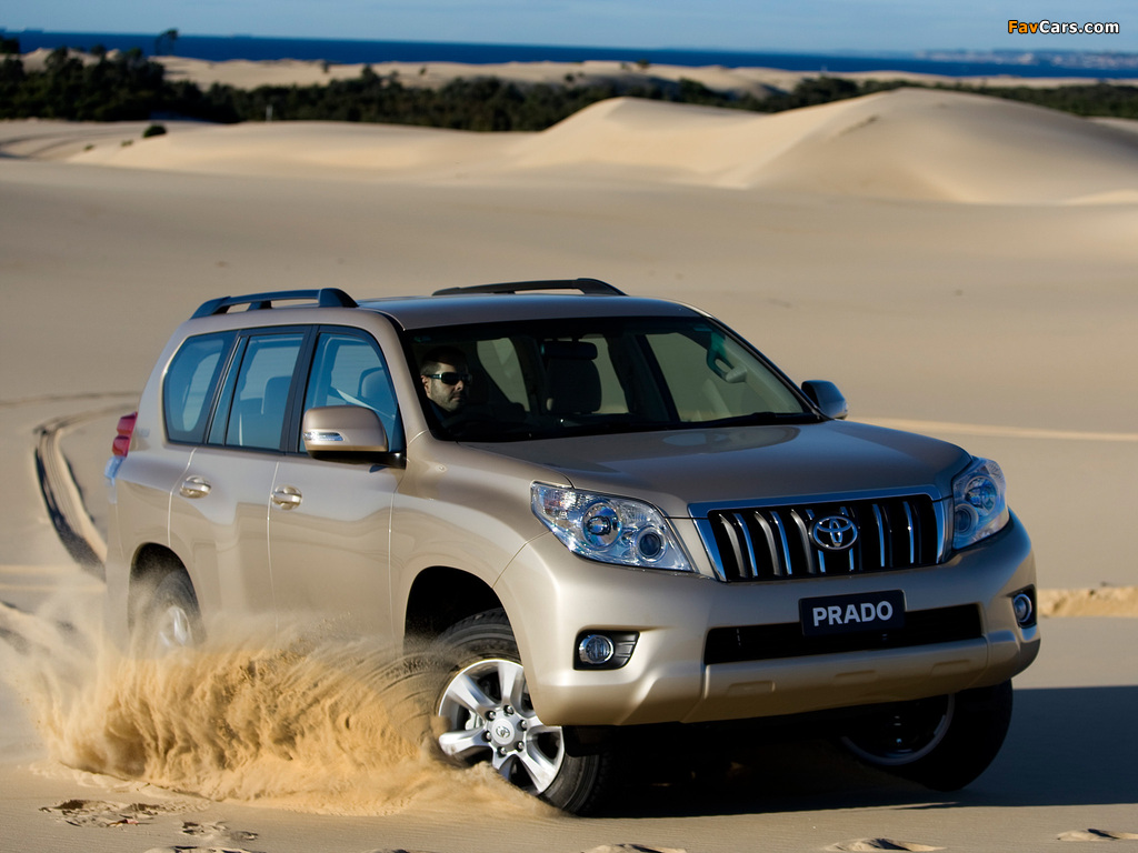 Images of Toyota Land Cruiser Prado 5-door AU-spec (150) 2009 (1024 x 768)