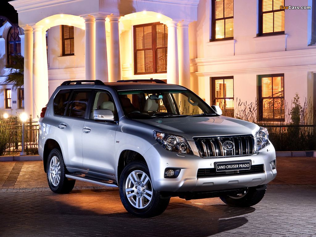 Images of Toyota Land Cruiser Prado VX 5-door ZA-spec (150) 2009 (1024 x 768)