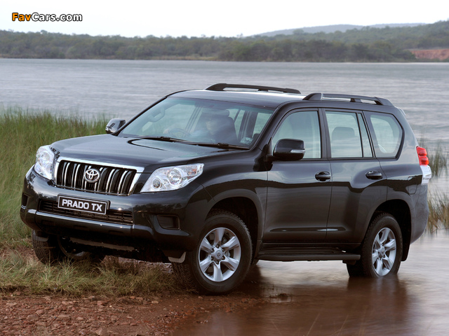 Images of Toyota Land Cruiser Prado TX 5-door ZA-spec (150) 2009 (640 x 480)