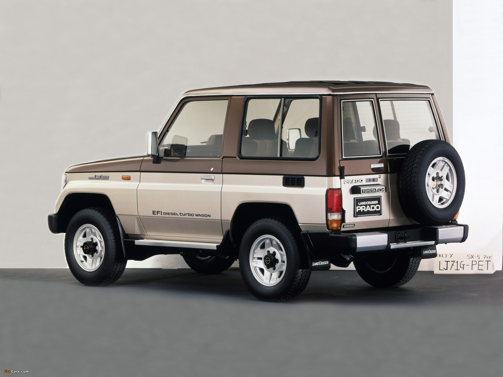 Images of Toyota Land Cruiser Prado (LJ71G) 1990–96 (2048 x 1536)