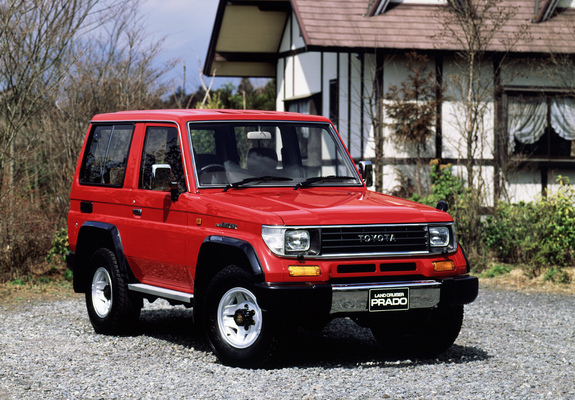 Photos of Toyota Land Cruiser Prado (LJ71G) 1990–96