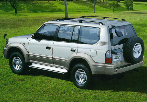Photos of Toyota Land Cruiser Prado 5-door JP-spec (J95W) 1999–2002