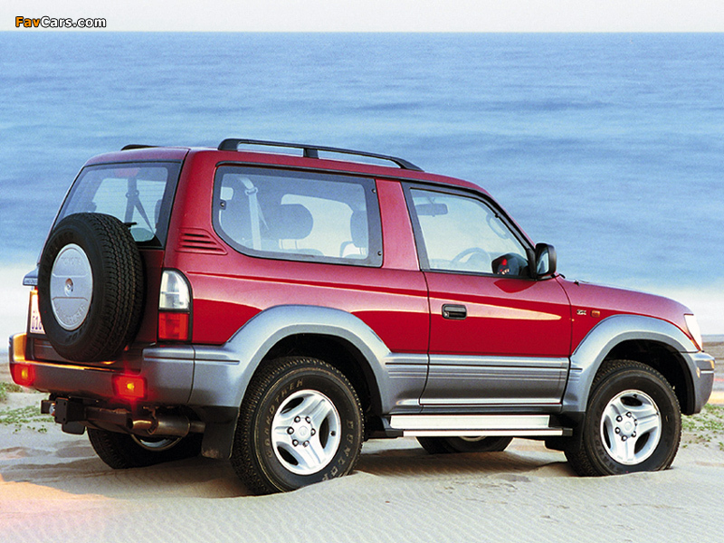 Photos of Toyota Land Cruiser Prado 3-door ZA-spec (J90W) 1999–2002 (800 x 600)