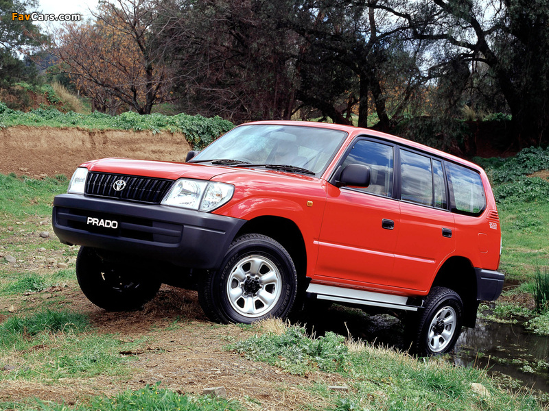 Photos of Toyota Land Cruiser Prado RV 5-door AU-spec (J95W) 1999–2002 (800 x 600)