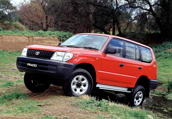 Photos of Toyota Land Cruiser Prado RV 5-door AU-spec (J95W) 1999–2002