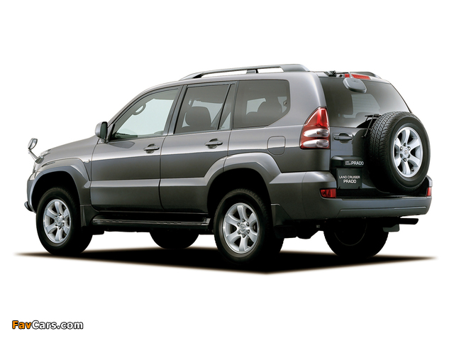 Photos of Toyota Land Cruiser Prado 5-door JP-spec (J120W) 2003–09 (640 x 480)